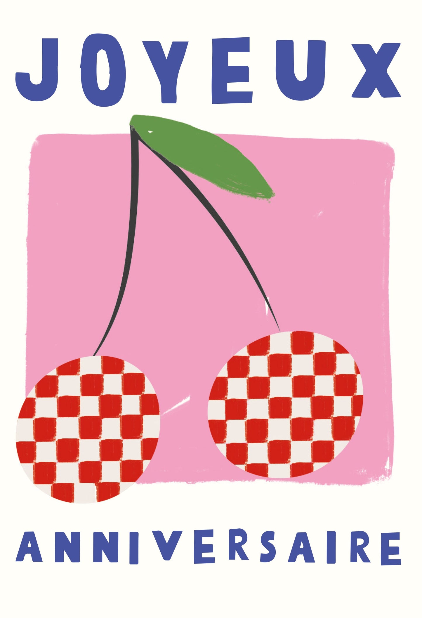 Mini - Anniversaire, cerise