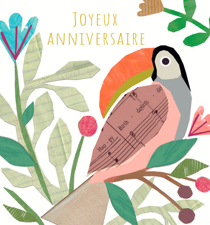 Paper Collage - Toucan