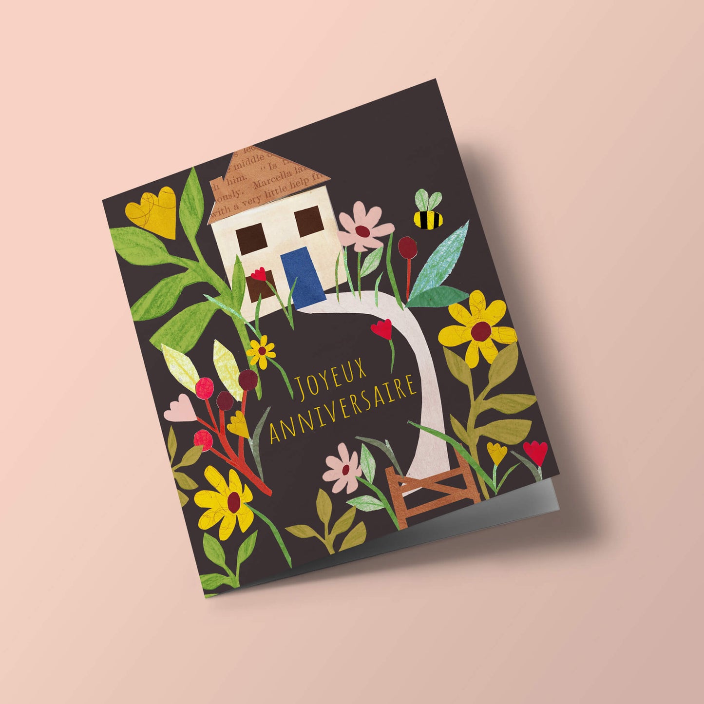 Paper Collage - Maison