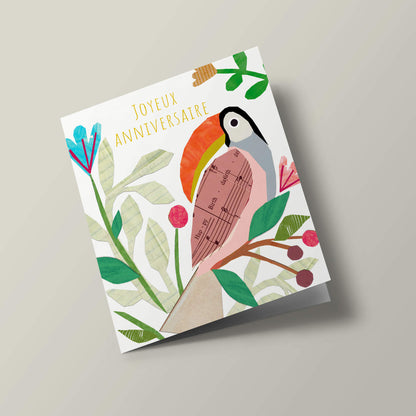 Paper Collage - Toucan