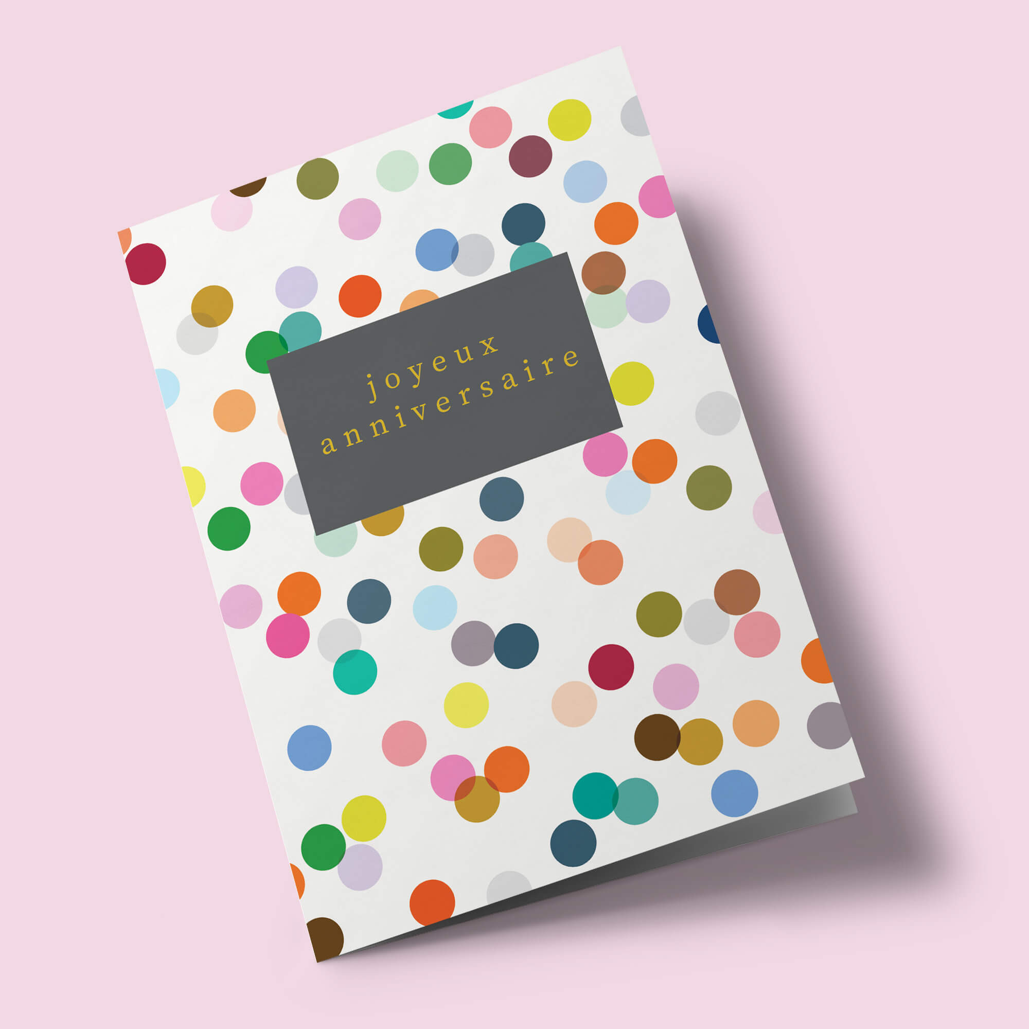 Pattern Work - "Joyeux anniversaire", petits pois