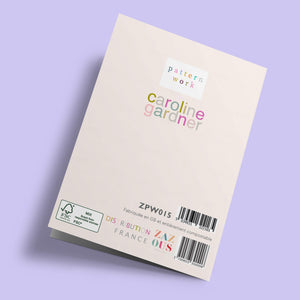 Pattern Work - "Quelques mots d'amour", cœurs multicolores