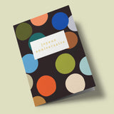 Pattern Work - "Joyeux anniversaire", grands pois