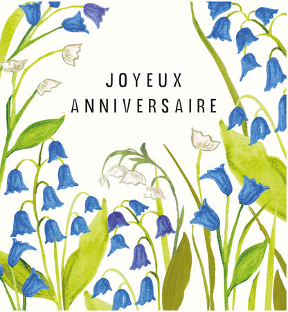 Posie - Anniversaire campanules