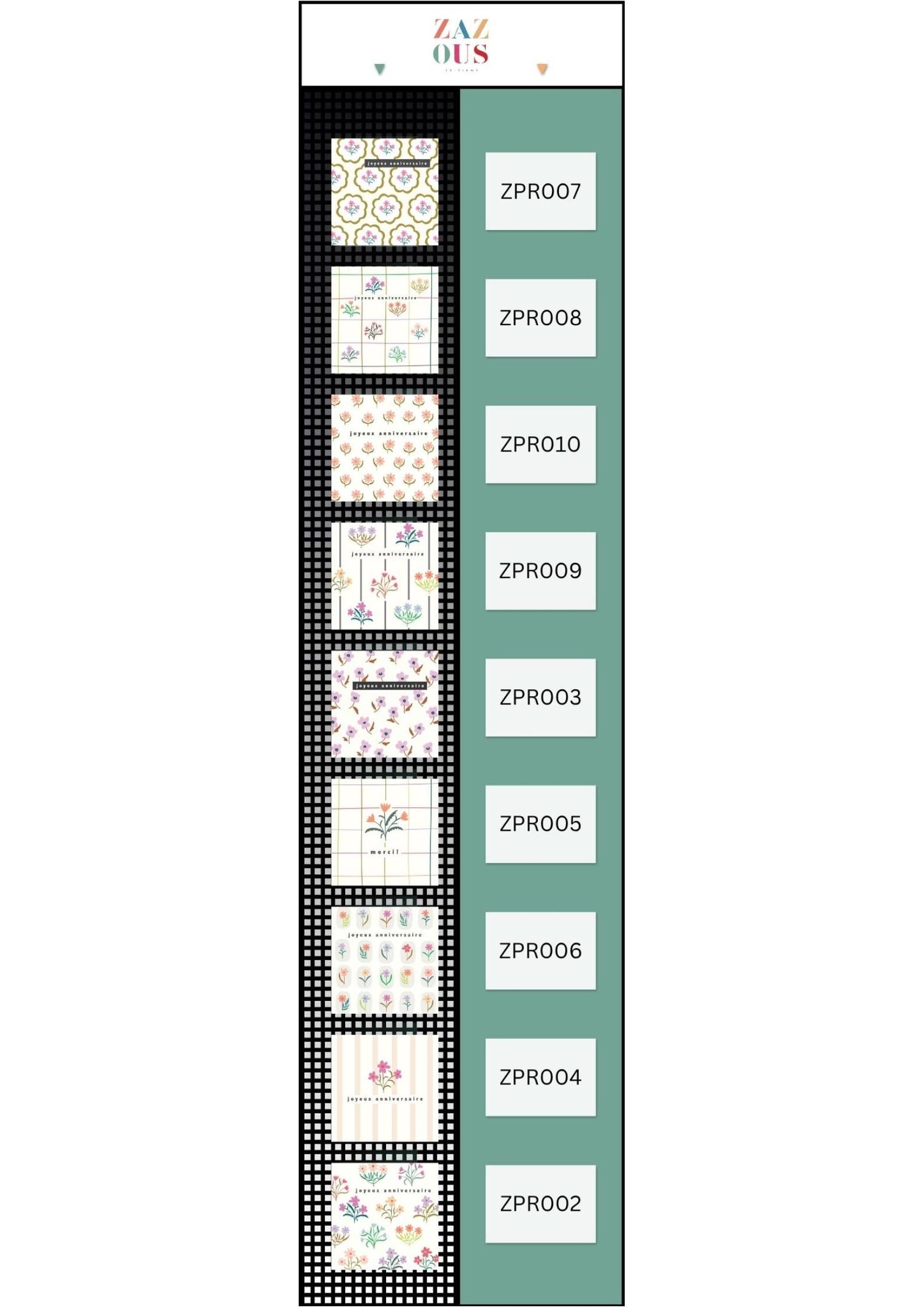 Une face de "Prairie" par Caroline Gardner