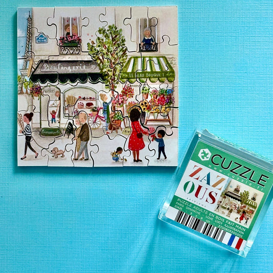 Cuzzle - Paris Dimanche par Love Lucy Illustration