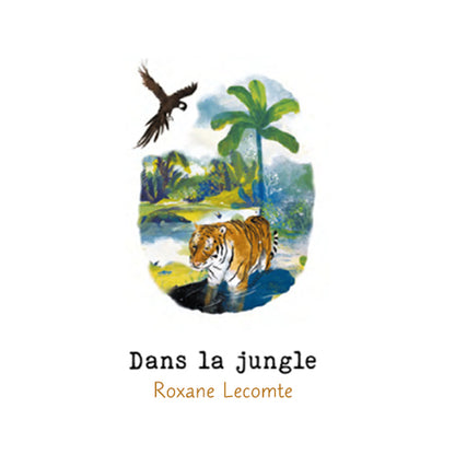Une face de "Dans La Jungle" par Roxane Lecomte