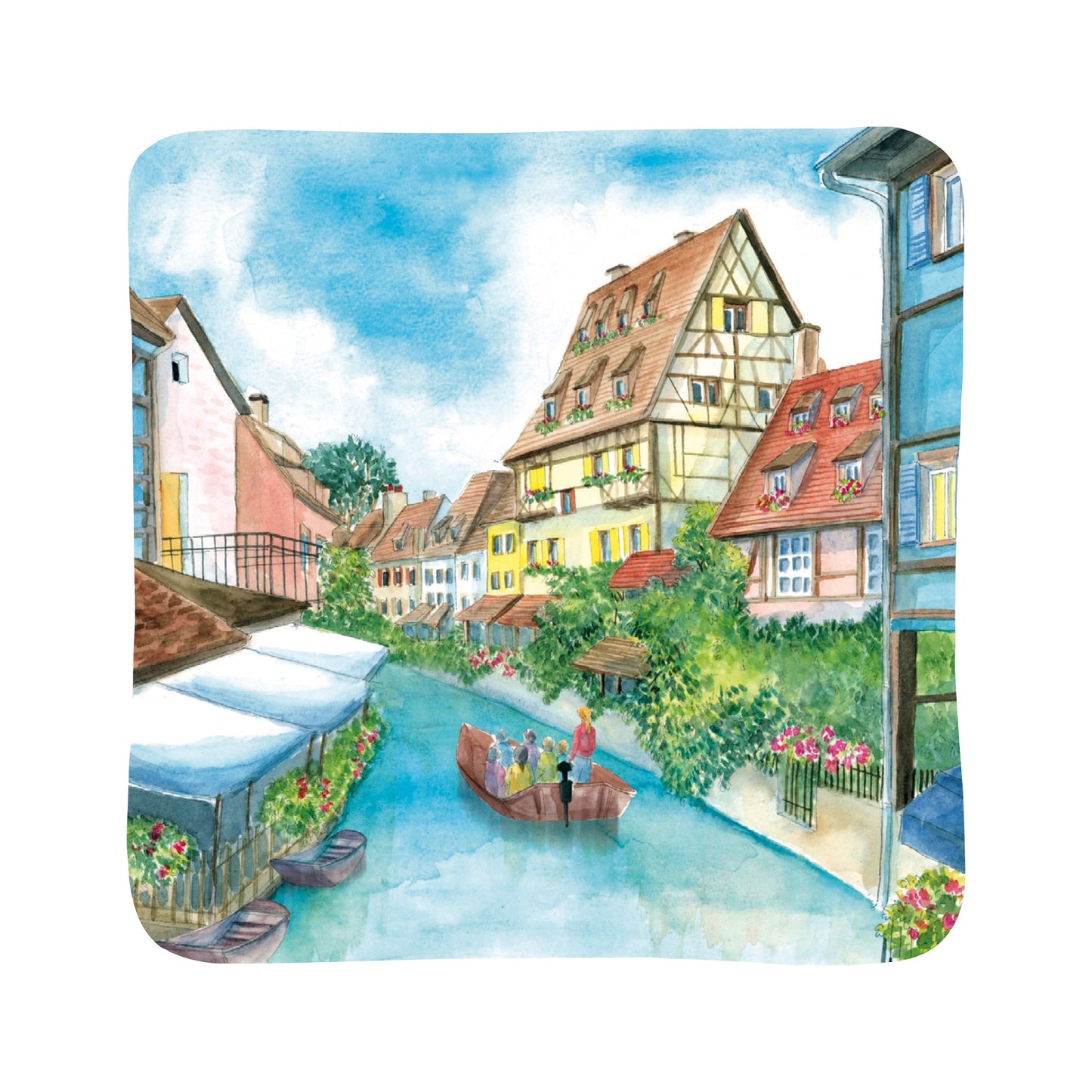 Promenade Alsacienne - Colmar, le canal