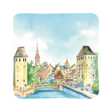 Promenade Alsacienne - Strasbourg, pont couvert
