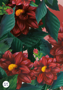 Small notebook - Dorian and the Dahlias