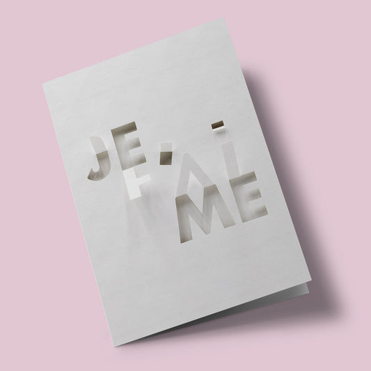 Les mots blancs - Je t'aime