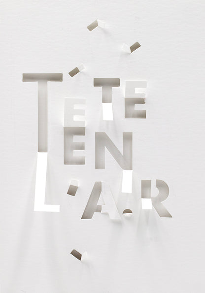 Une face de "Les Mots Blancs" par Fabienne Germain