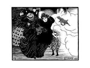 Une face de "Estampes" par Felix Vallotton (Collection BNF)