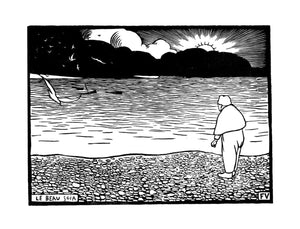 Une face de "Estampes" par Felix Vallotton (Collection BNF)