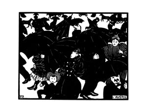 Une face de "Estampes" par Felix Vallotton (Collection BNF)
