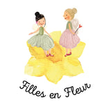 Une face de "Filles en fleur" par Love Lucy Illustration