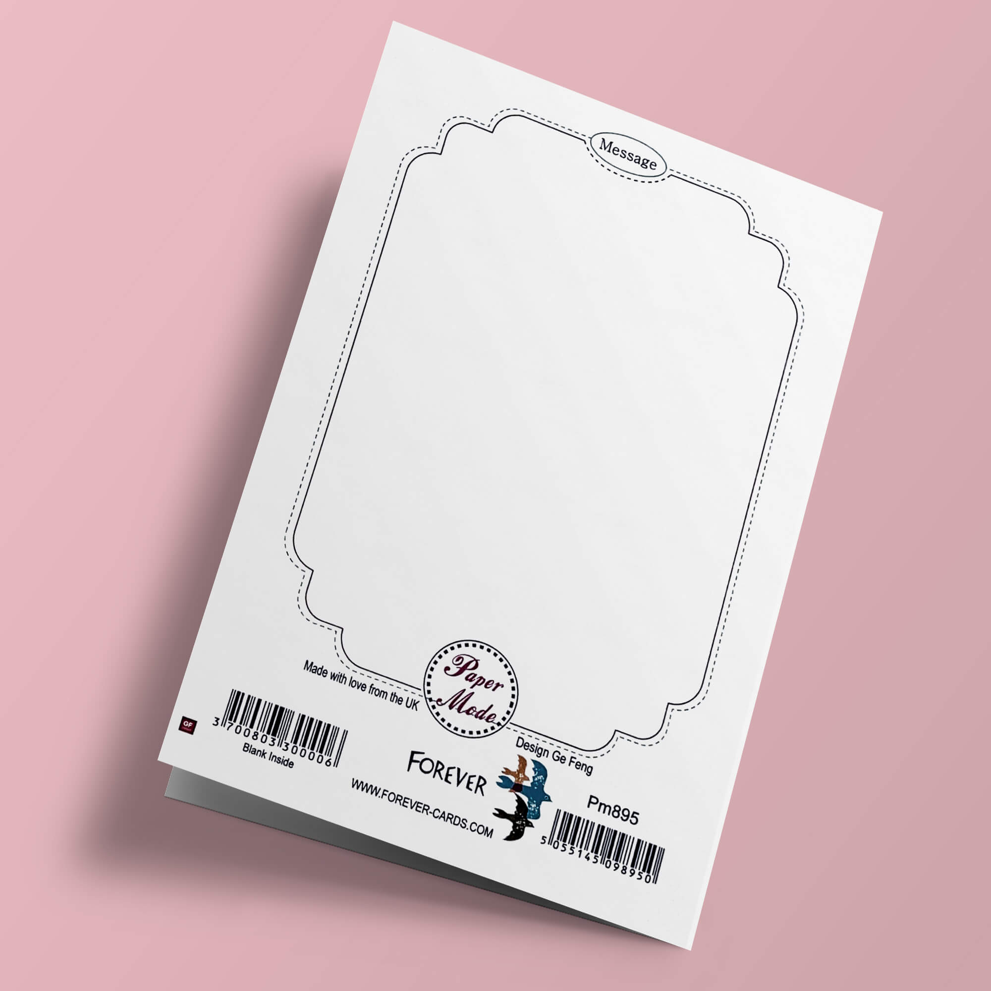 Carte découpée -