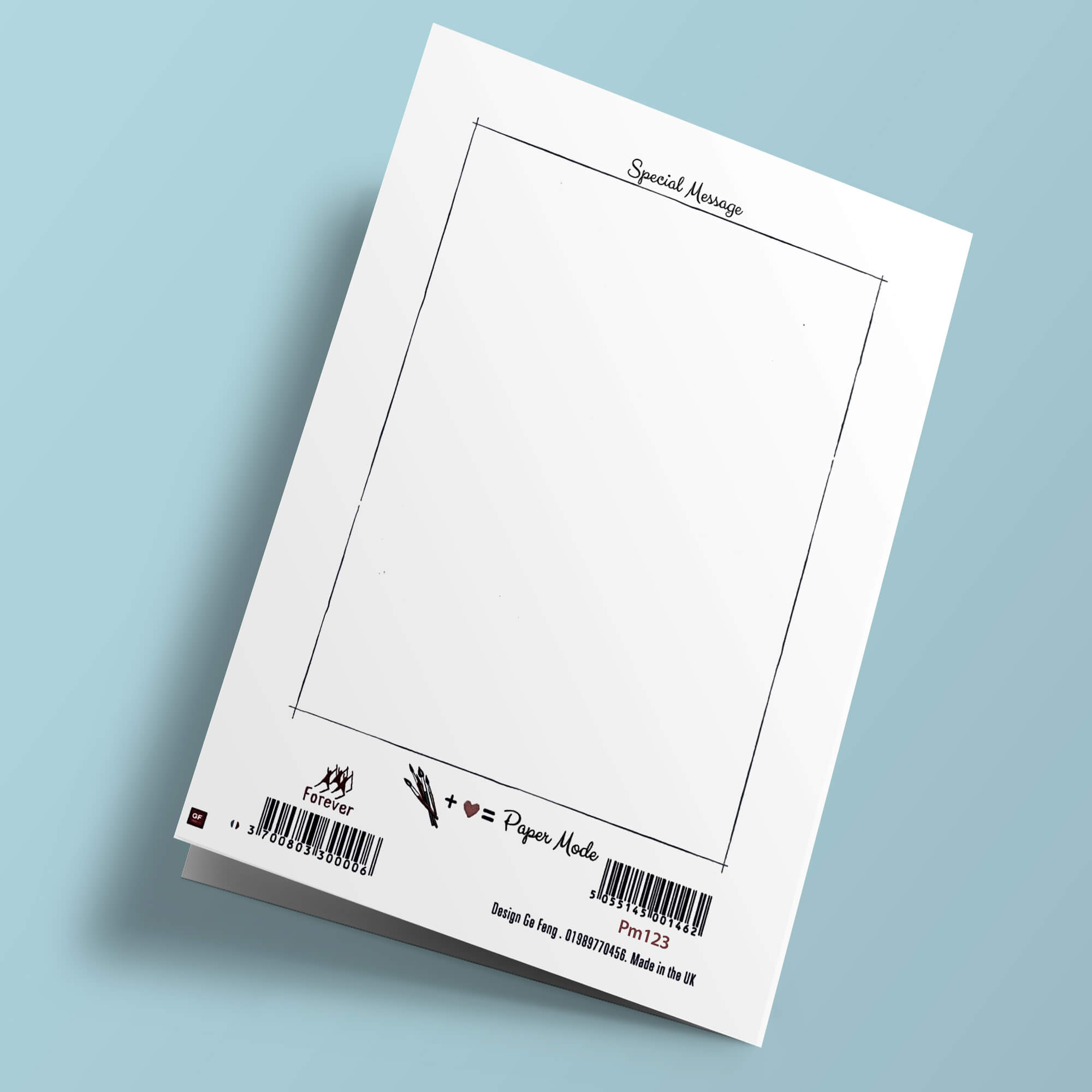 Carte découpée - Tournesols et appartements