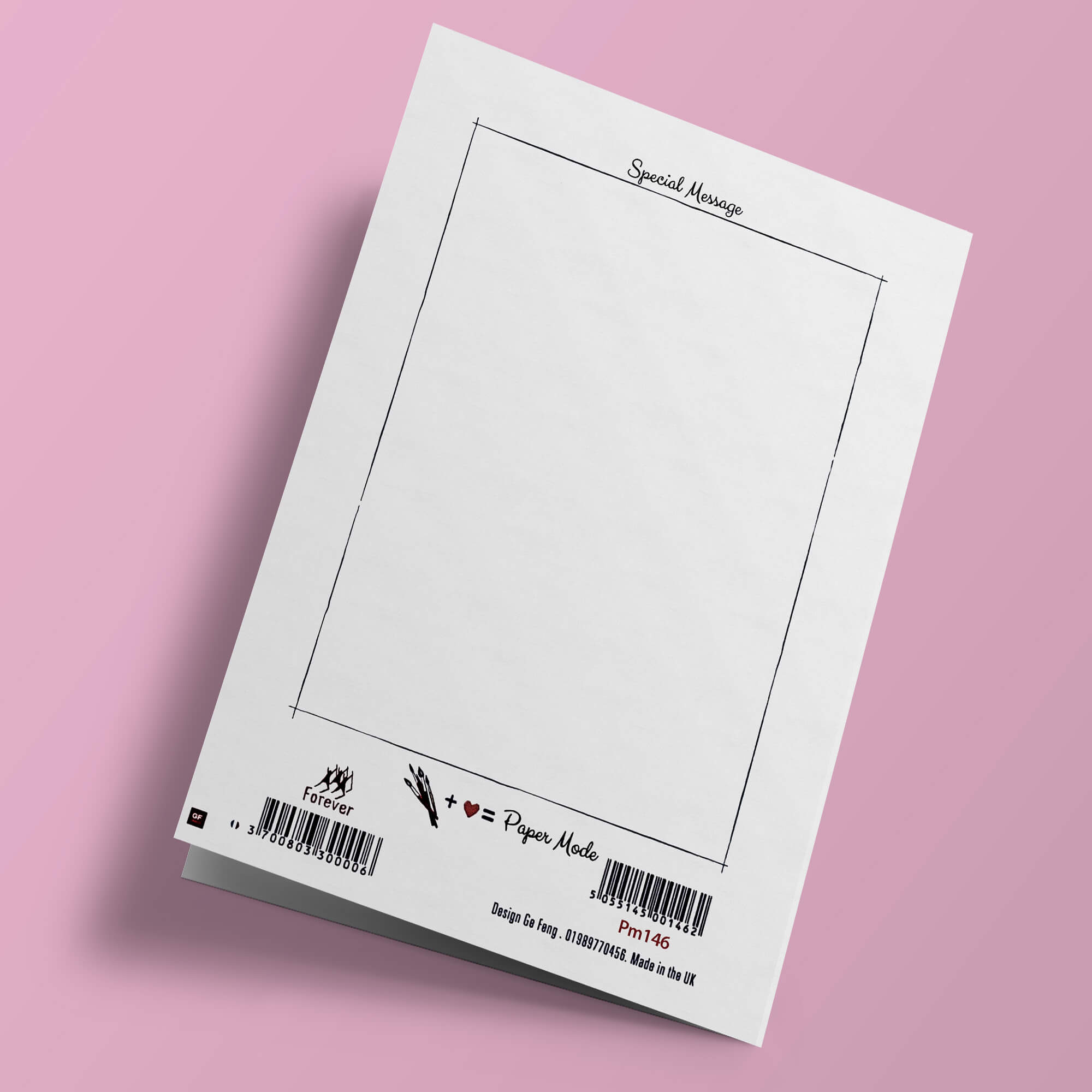 Carte découpée - Couple et grand cœur