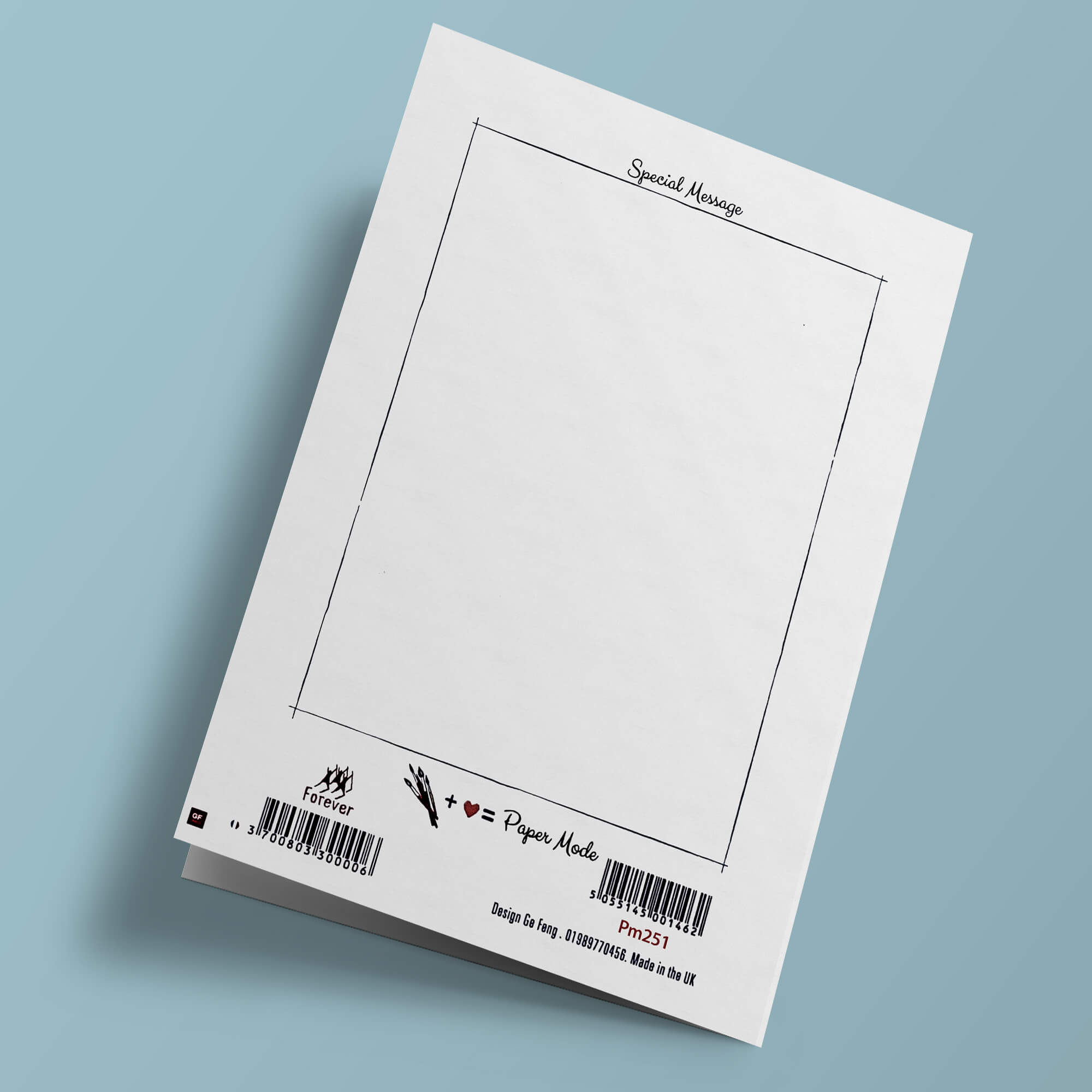 Carte découpée - Perruches et fleurs