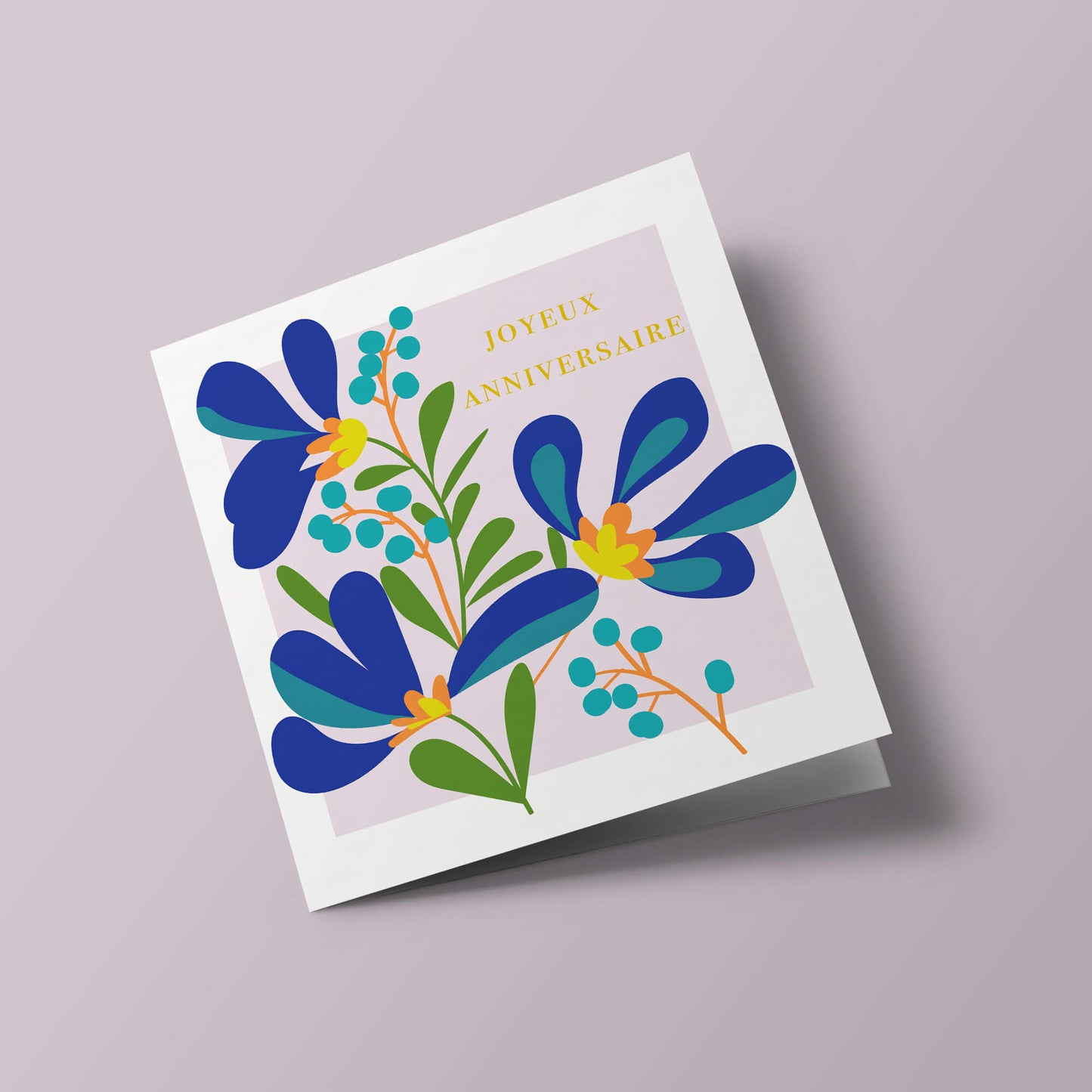 Meadow - Iris violets, joyeux anniversaire