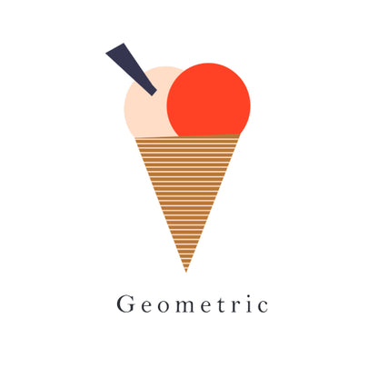 Une face de "Geometric" par Caroline Gardner