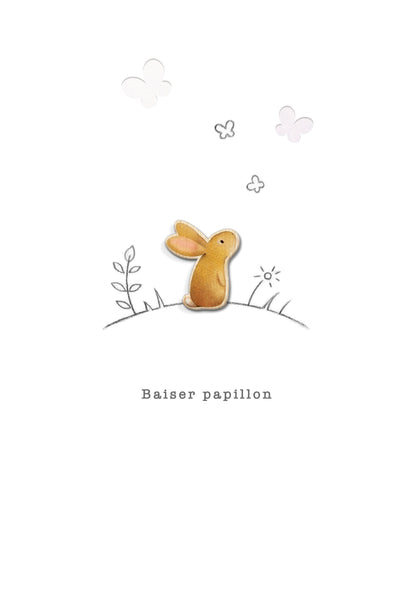 Doodlewood - "Baiser papillon", lapin