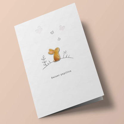 Doodlewood - "Baiser papillon", lapin