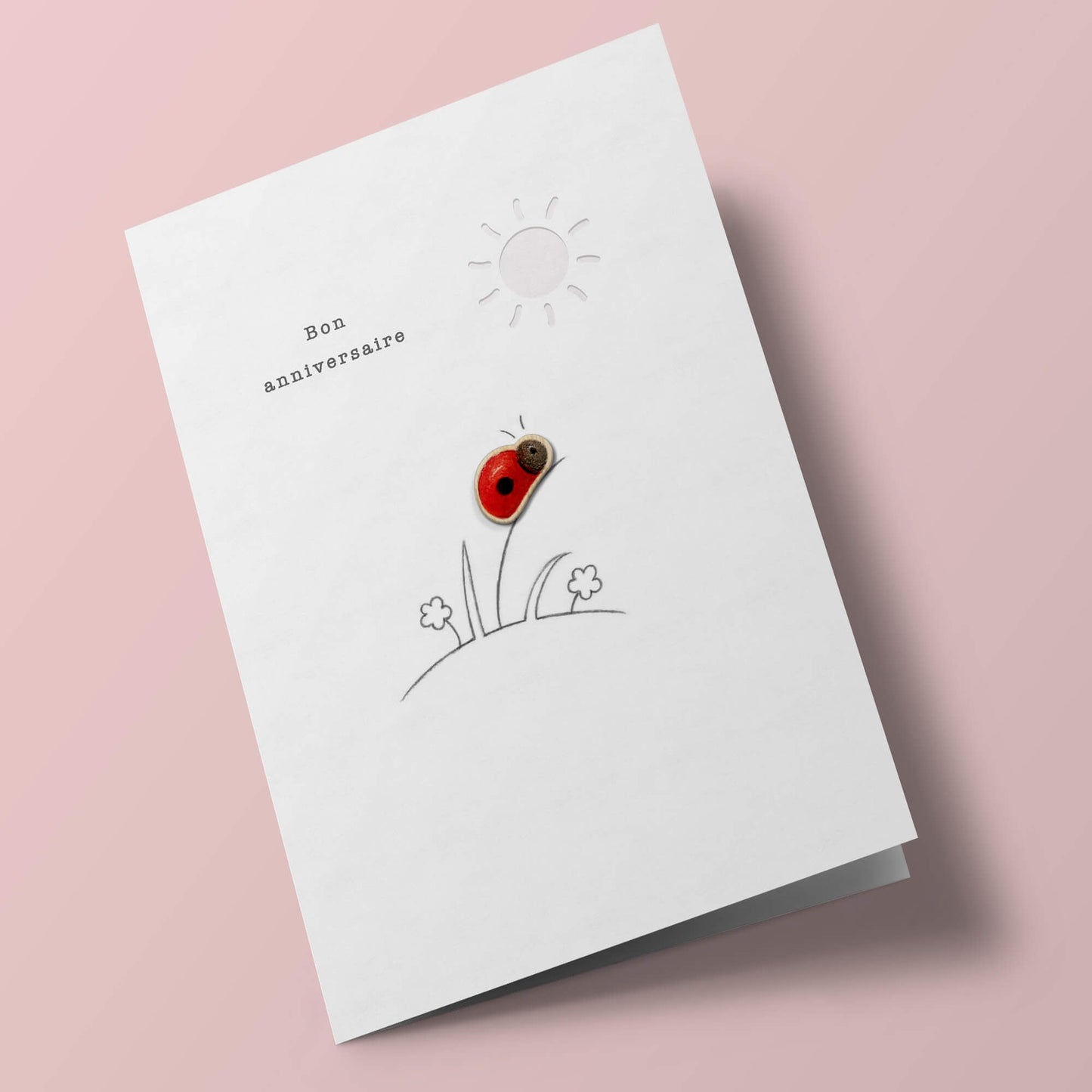 Doodlewood - "Bon anniversaire", coccinelle