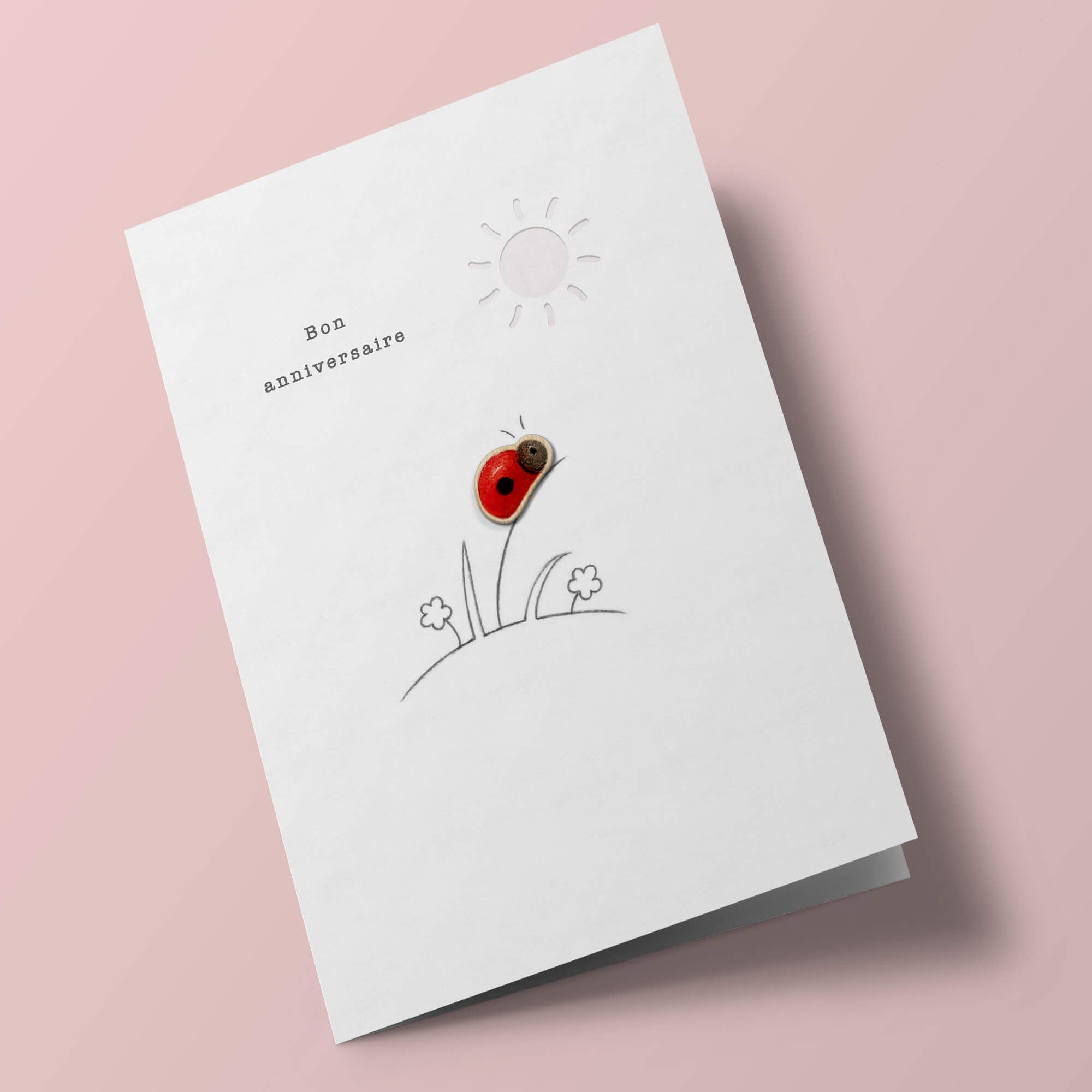 Doodlewood - "Bon anniversaire", coccinelle