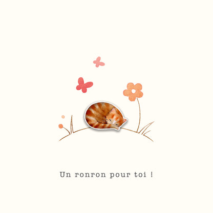 Les petits trésors - Un ronron pour toi, chat dort