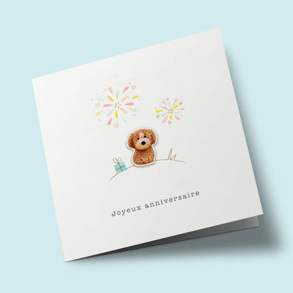 Les petits trésors - Joyeux anniversaire, chien