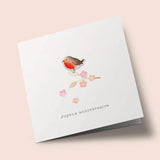 Les petits trésors - Joyeux anniversaire, rouge-gorge