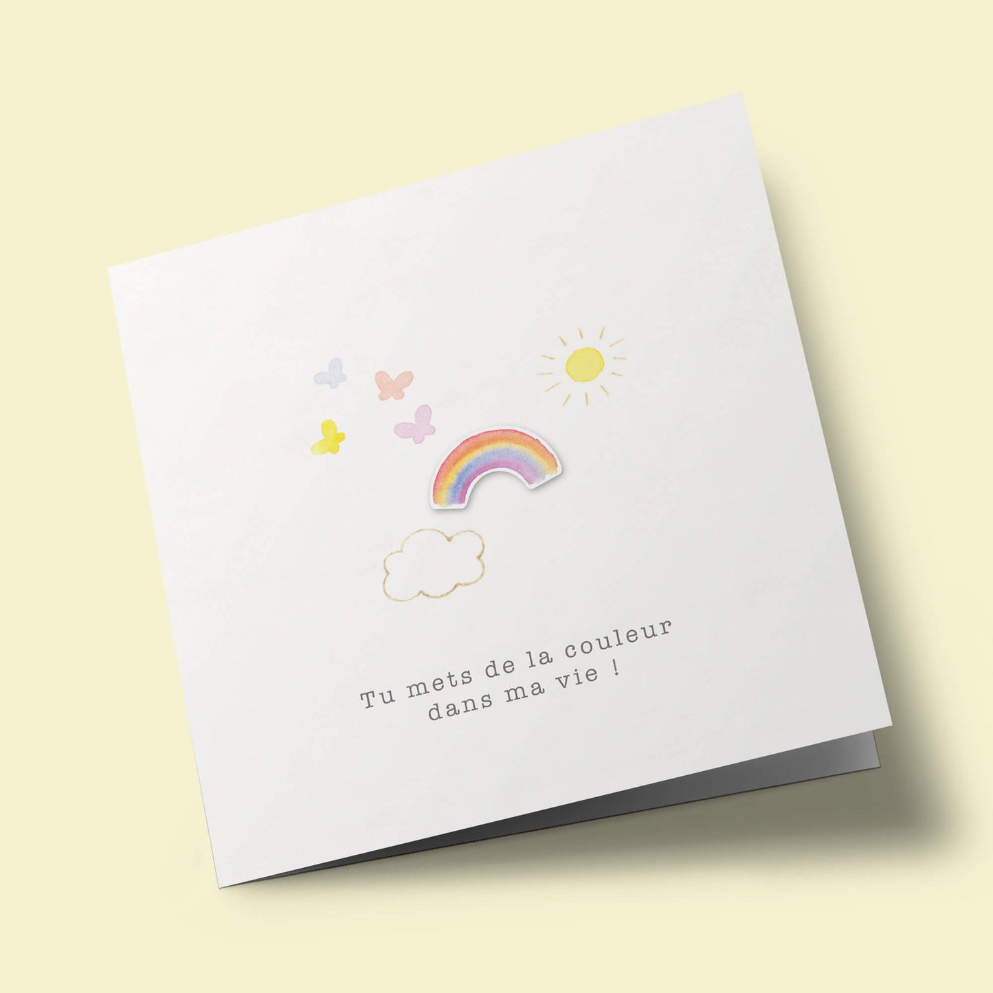 Les petits trésors - Tu mets de la couleur dans ma vie, arc-en-ciel