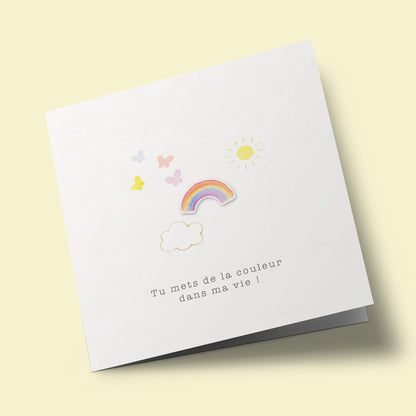 Les petits trésors - Tu mets de la couleur dans ma vie, arc-en-ciel