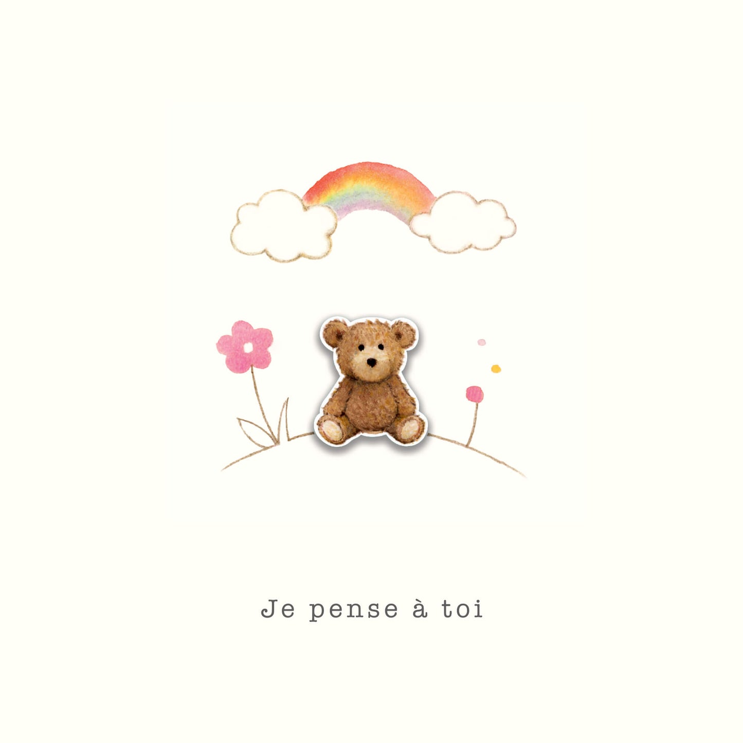 Les petits trésors - Je pense à toi, peluche