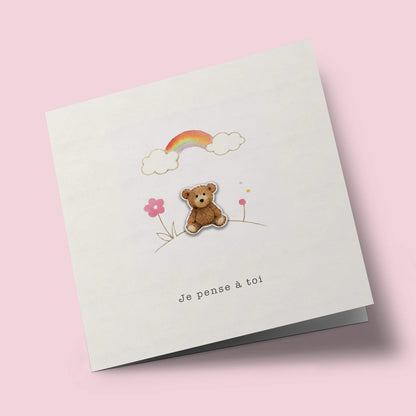 Les petits trésors - Je pense à toi, peluche