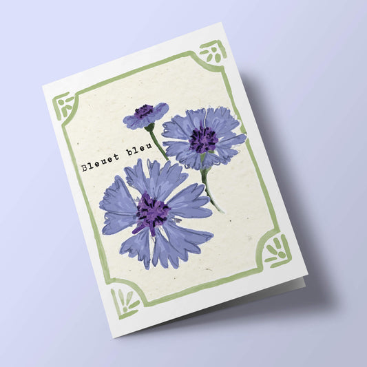 Graines en Liberté - Bleuet bleu