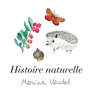 Une face de "Histoire Naturelle" par Marina Vandel