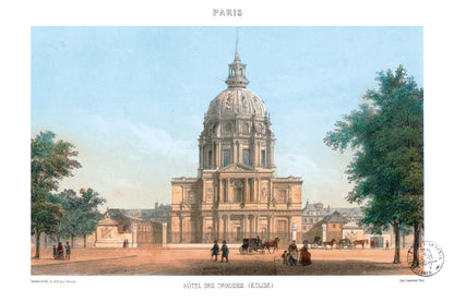 Paris Lithographie - Hôtel des Invalides