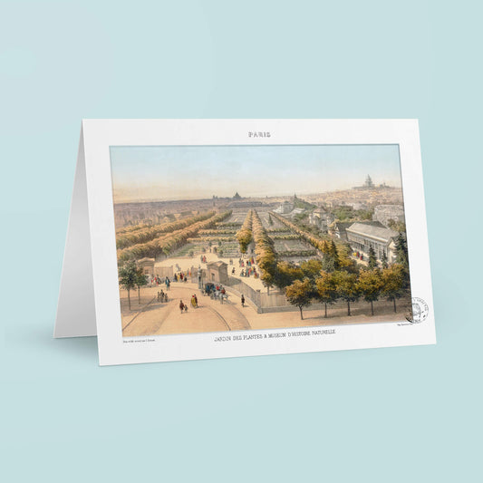 Paris Lithographie - Jardin des Plantes et Museum d'histoire naturelle
