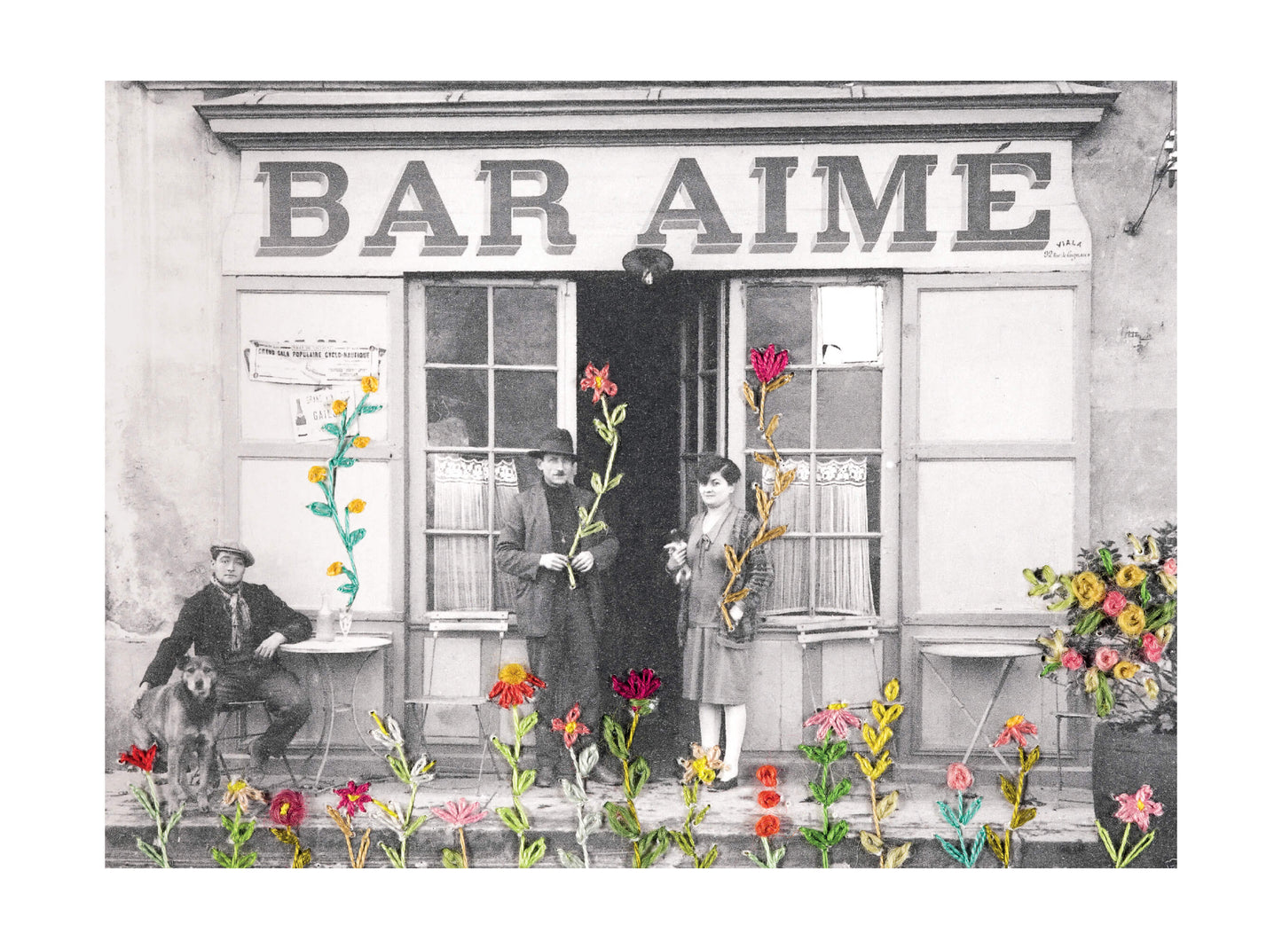 Une face de "Paris Mon Amour" par Jules & Jane