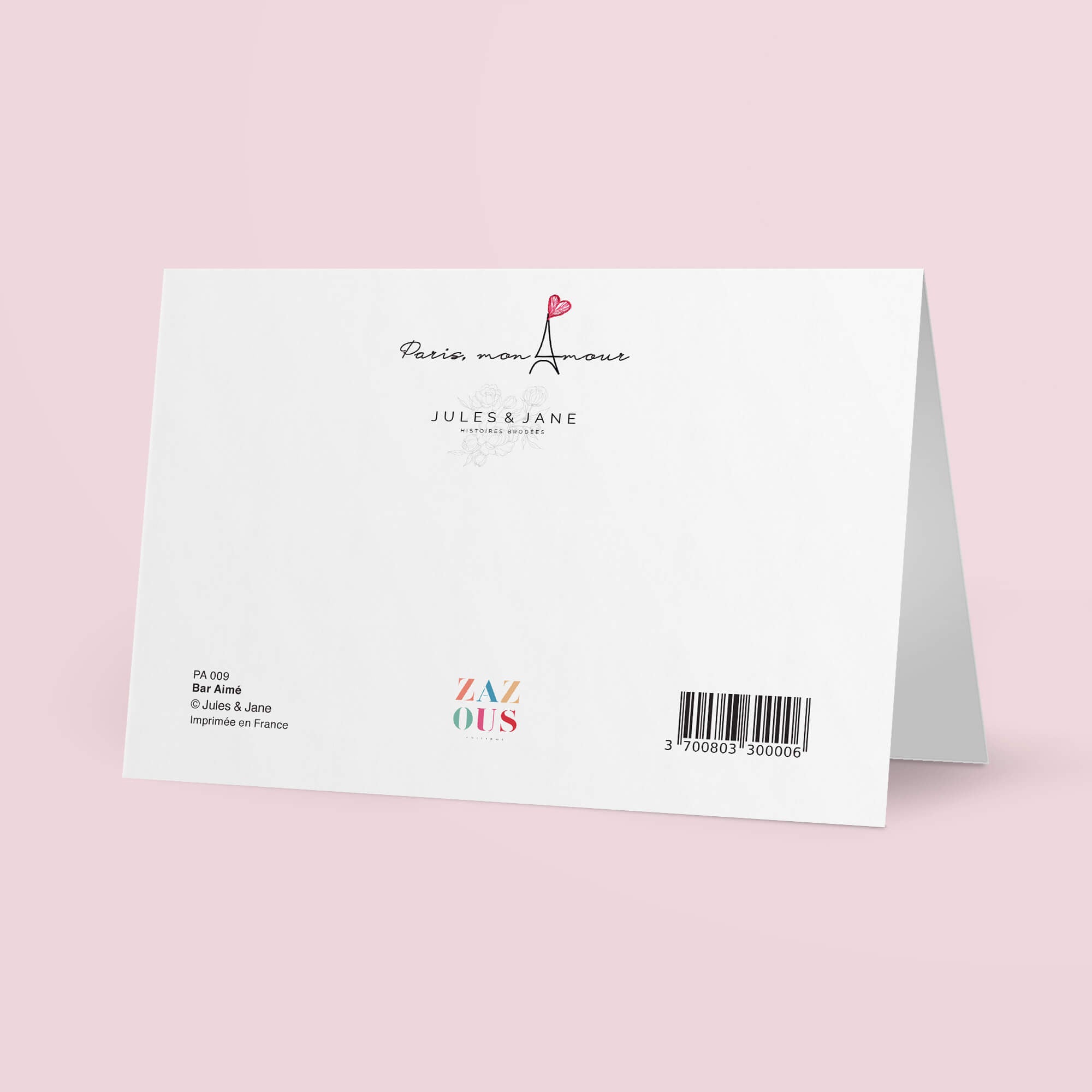 Paris mon amour - Bar Aimé