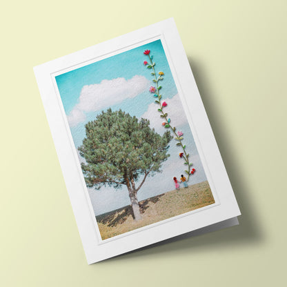 Poésie Brodée - L'arbre