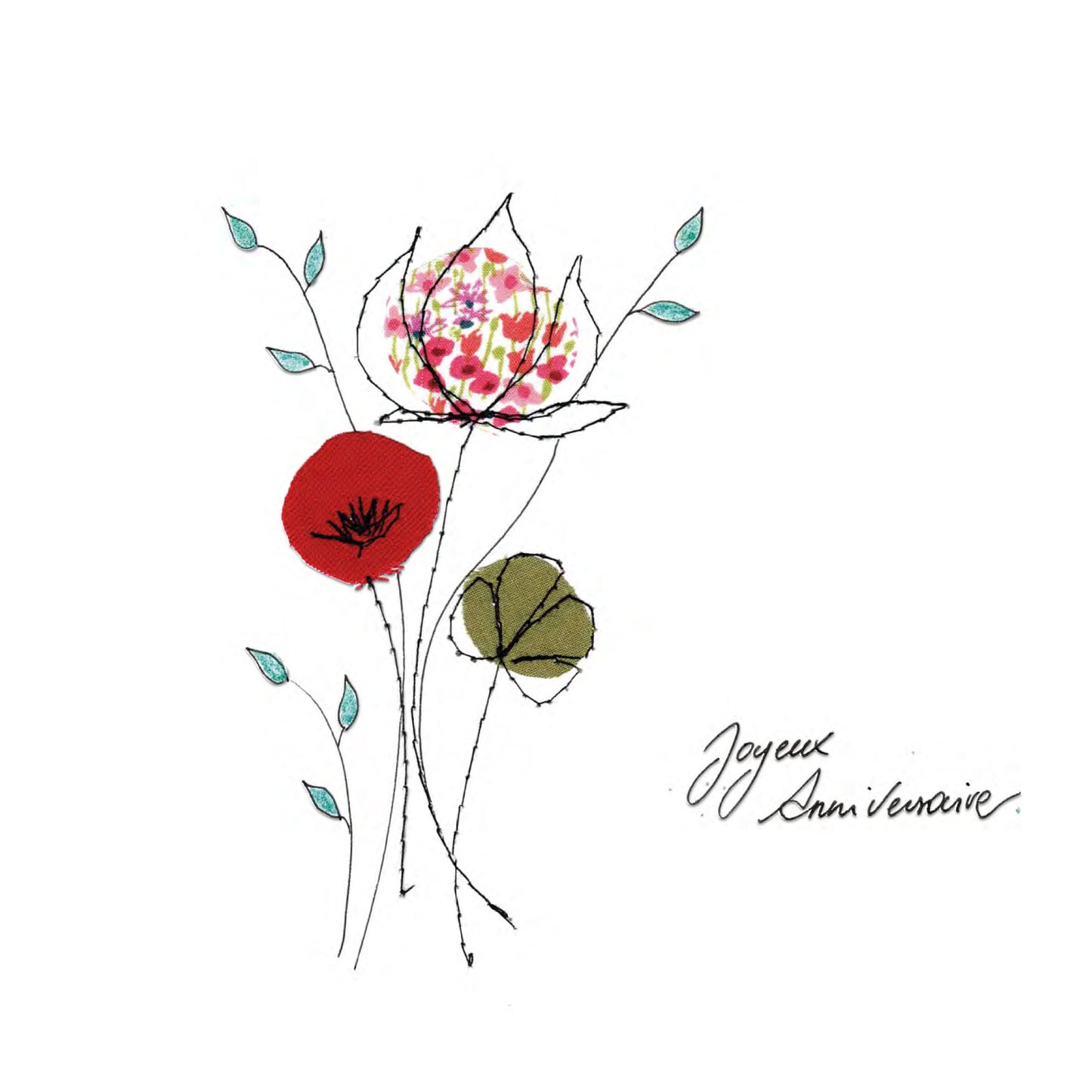 Une face de "Cousue de fil blanc" par Julie Tual
