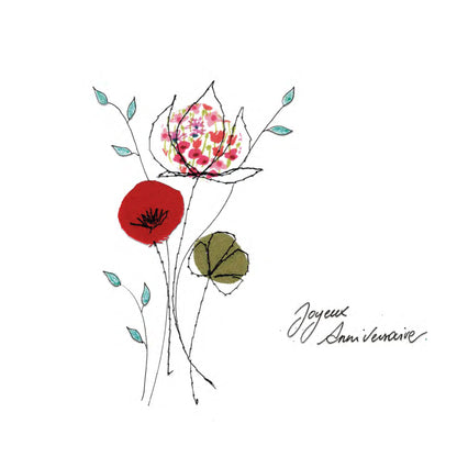Une face de "Cousue de fil blanc" par Julie Tual