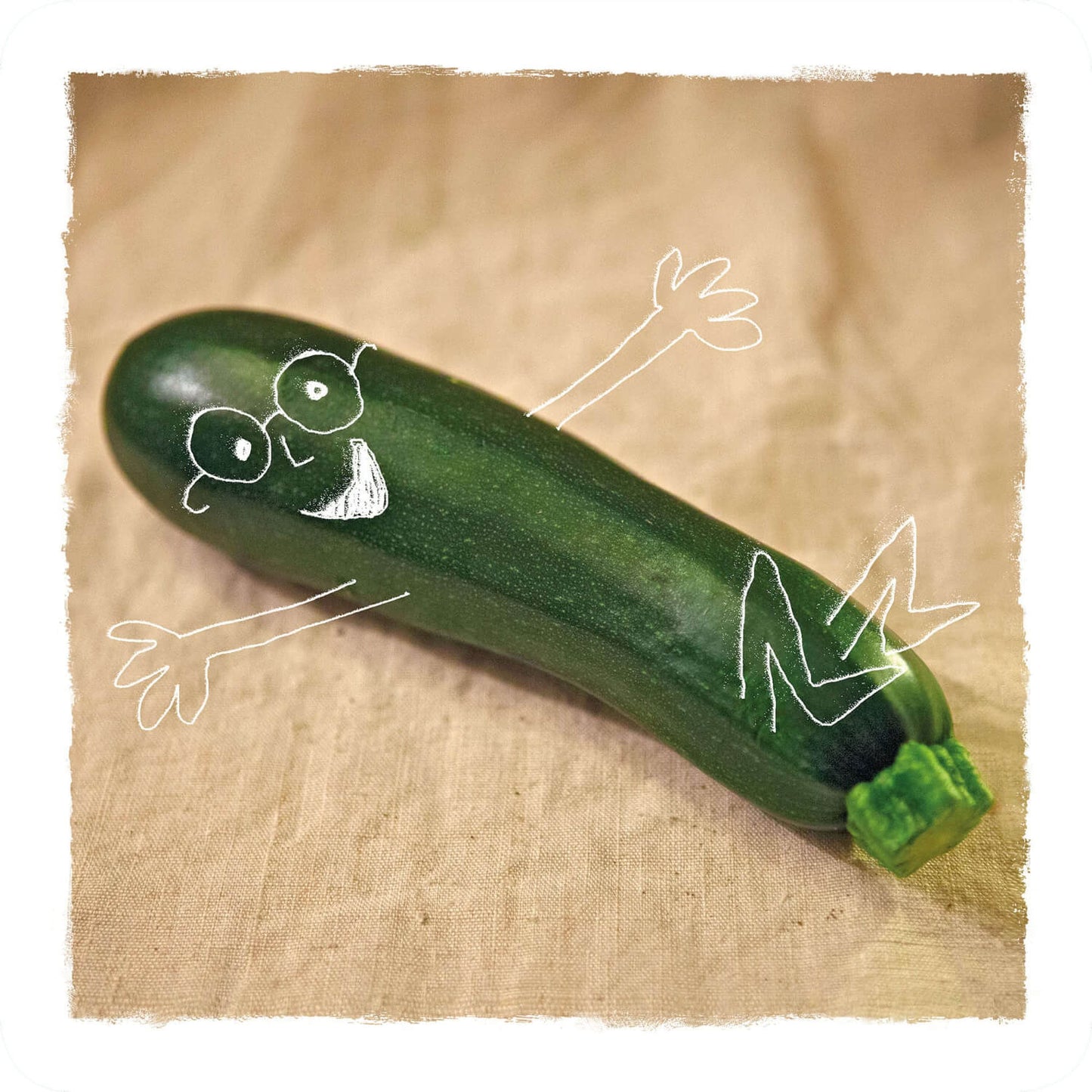 Drôle de potager - Colette la Courgette
