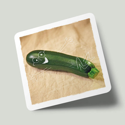 Drôle de potager - Colette la Courgette