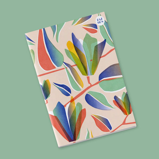 Small Notebook - Pastel Foliage