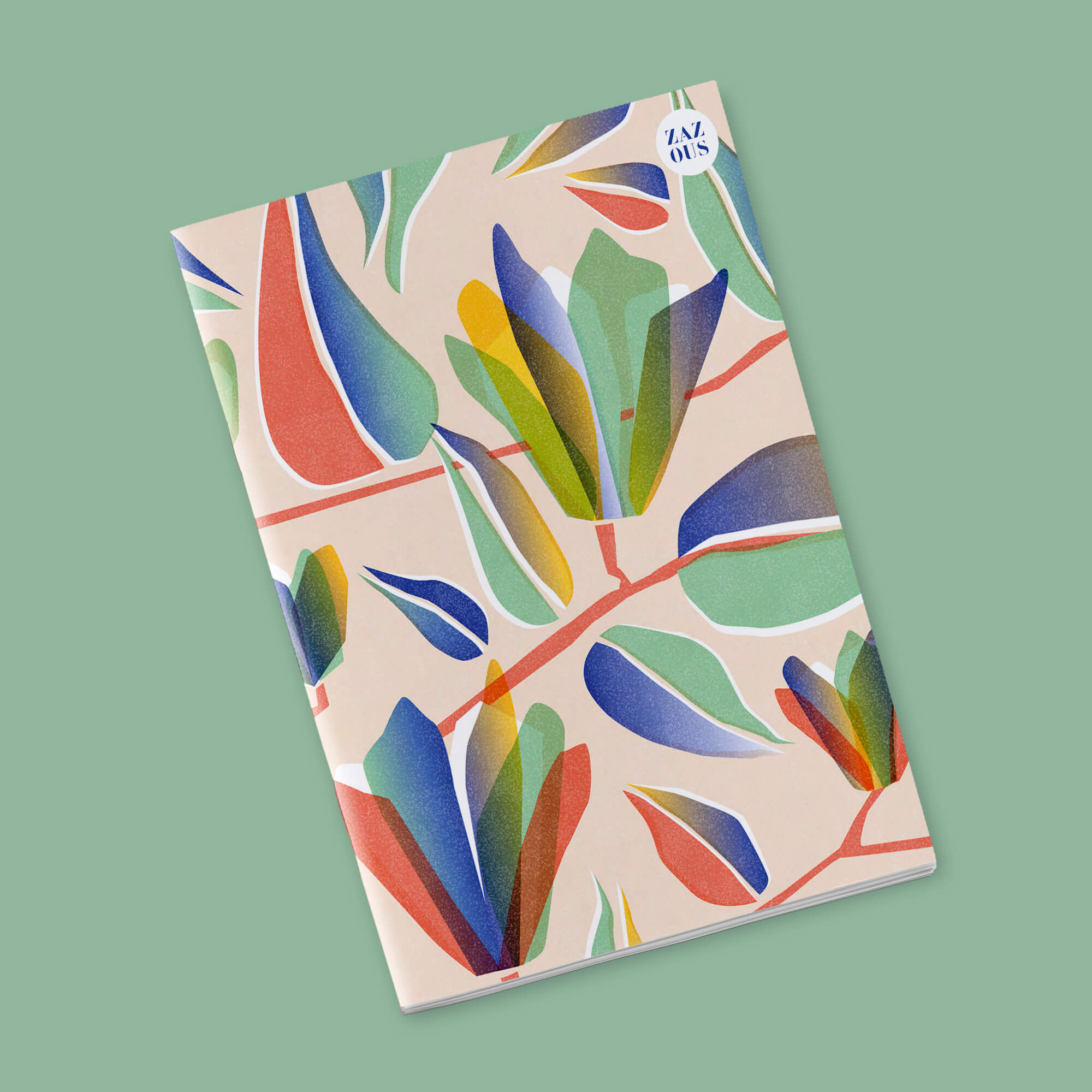 Petit Carnet - Feuillage pastel